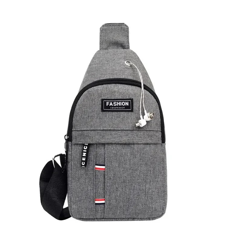 Men’s Waterproof Crossbody Sling Bag Chest Pack For Travel Hiking Cycling