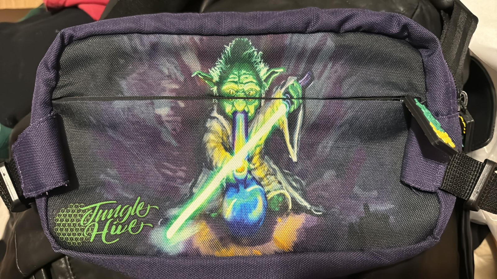 Yoda Star Wars Fanny Pack Bag Jungle Hive Smell Proof Environment Friendly