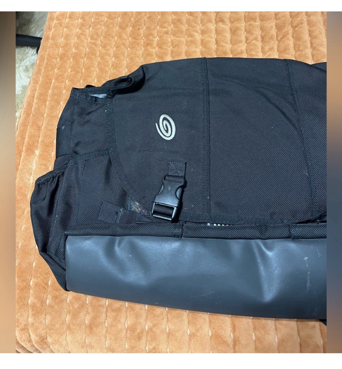 Timbuk2 Messenger Bag, Black, Medium Size 18”x12”x5.5”