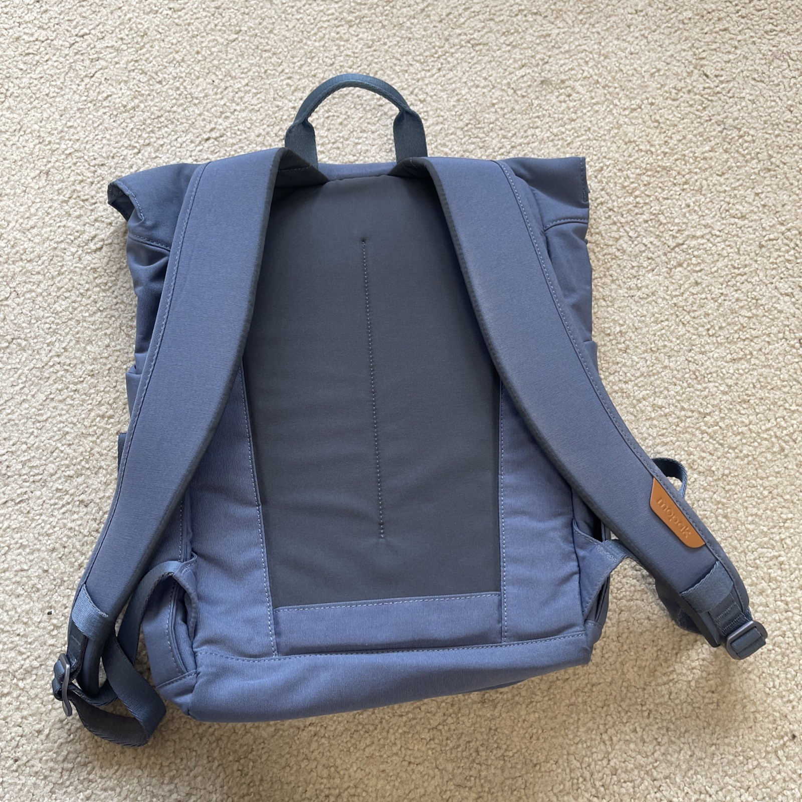 Mopak Sleek Backpack Blue