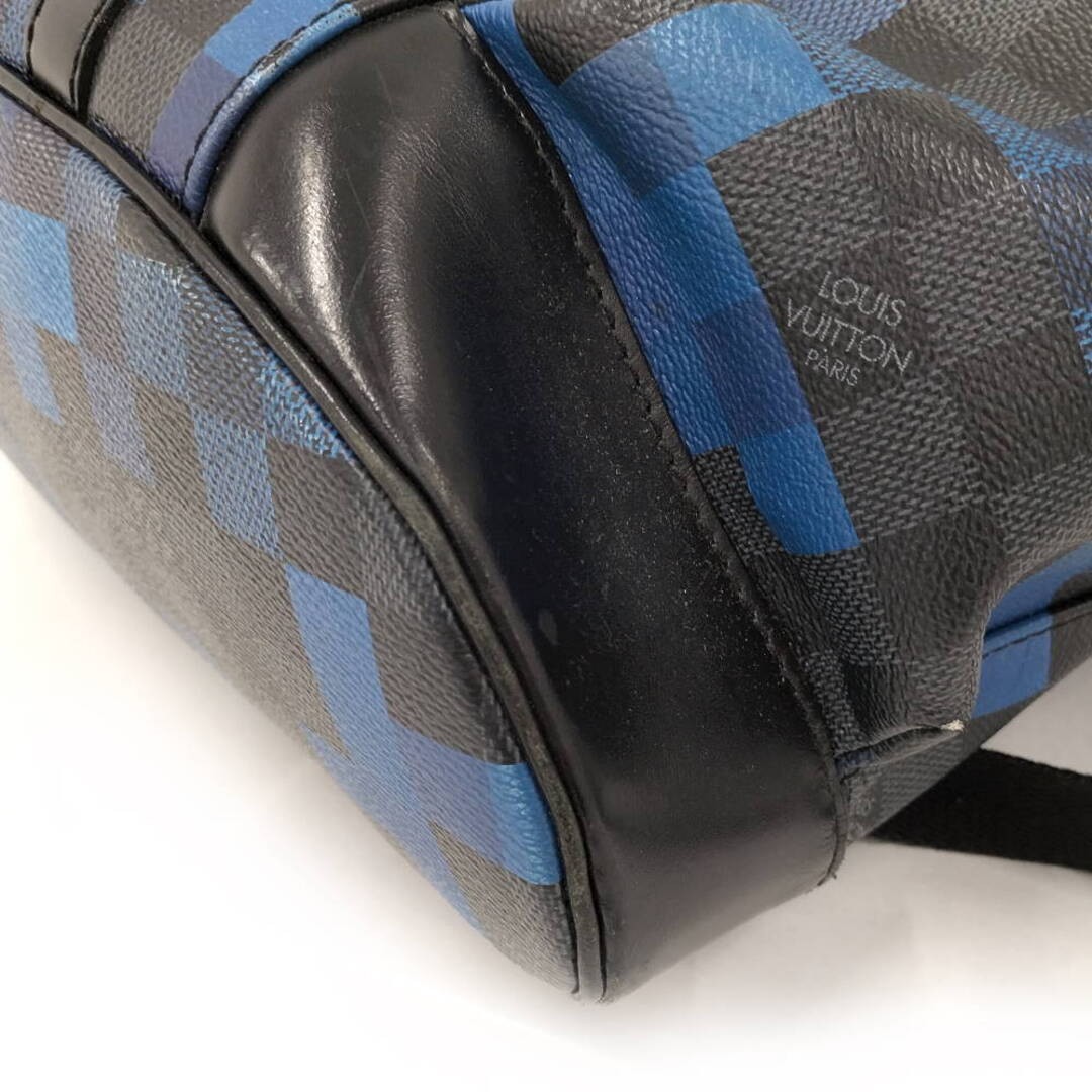 LOUIS VUITTON Christopher PM Damier Graphite Pixels Used SKAI-0