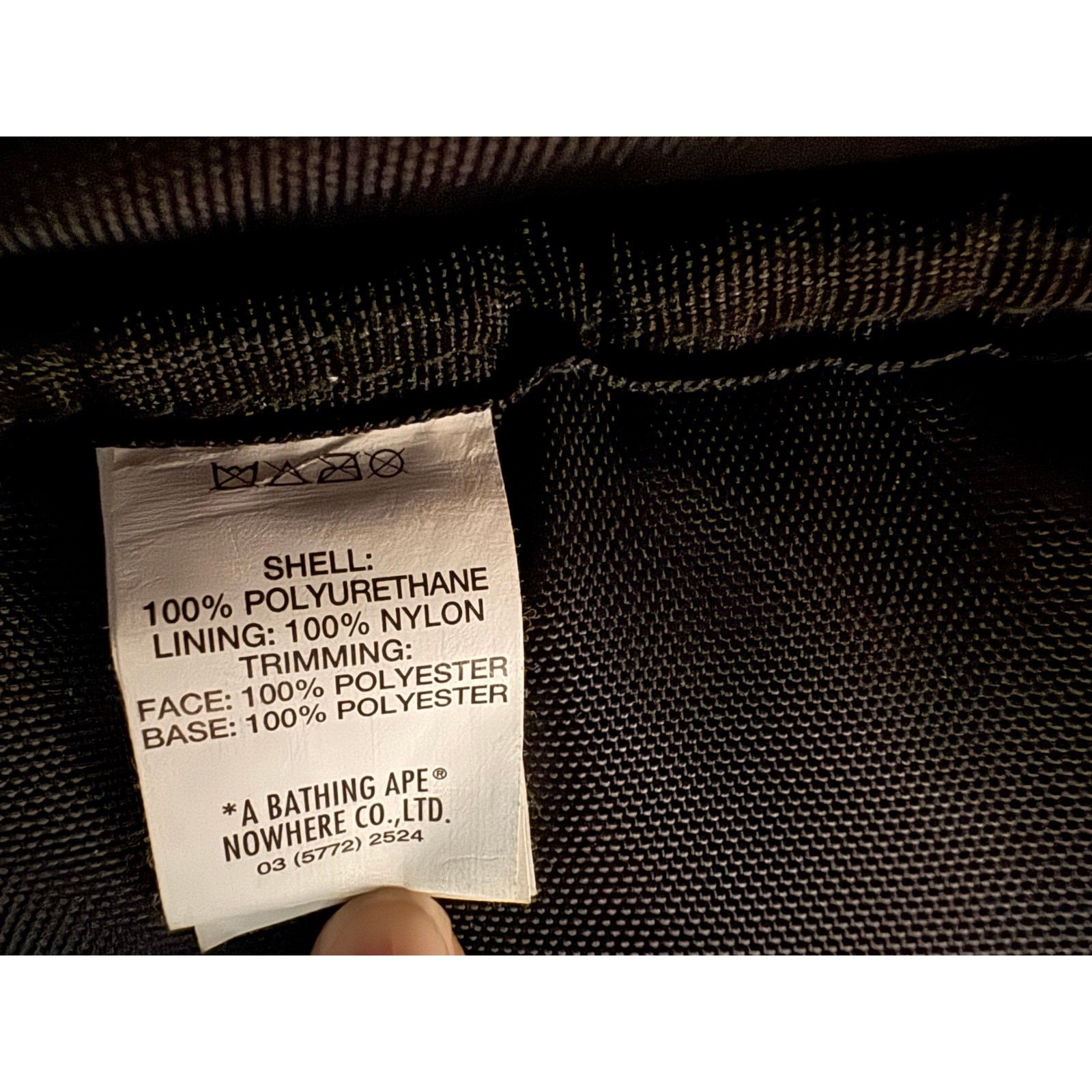 A bathing Ape AAPE camo backpack limited edition Sold Out, gold Moonface, green