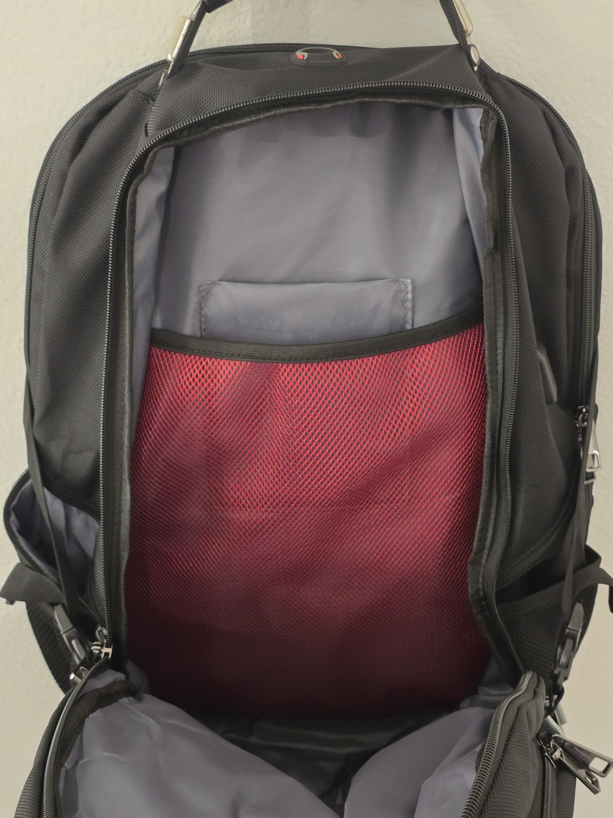 18.4 RFID LAPTOP BACKPACK 55L Extra Large USB Charger Anti-theft Black MOGPLOF