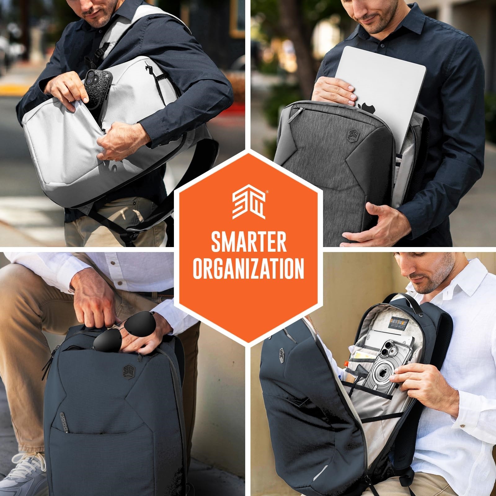 STM Goods Myth Carrying Case Backpack for 15″ to 16″ Apple MacBook Pro Magnet
