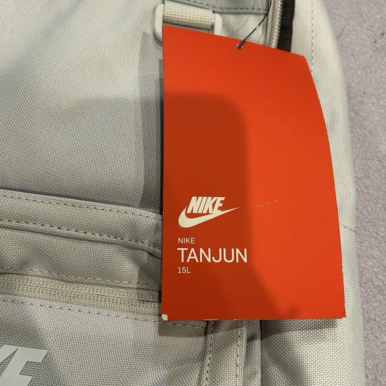 NWT Nike Tanjun Backpack Light Gray. New With Tags. Multiple Pockets BTS