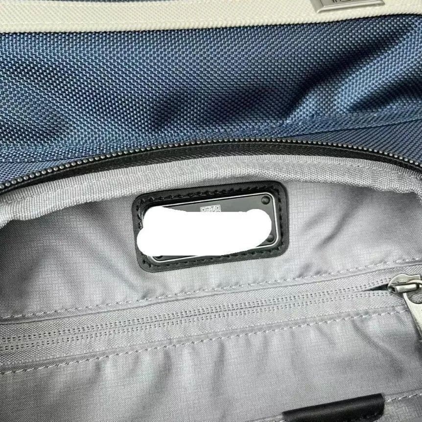 Tumi Alpha 3 Backpack Shoulder Bag Business Nylon Blue Brief pack Outlet New