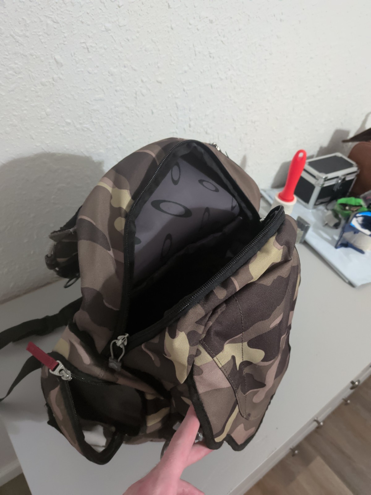 RARE OAKLEY KITCHEN SINK BACKPACK HERB CAMO 34L Tactical Field Gear Day Pack Bag