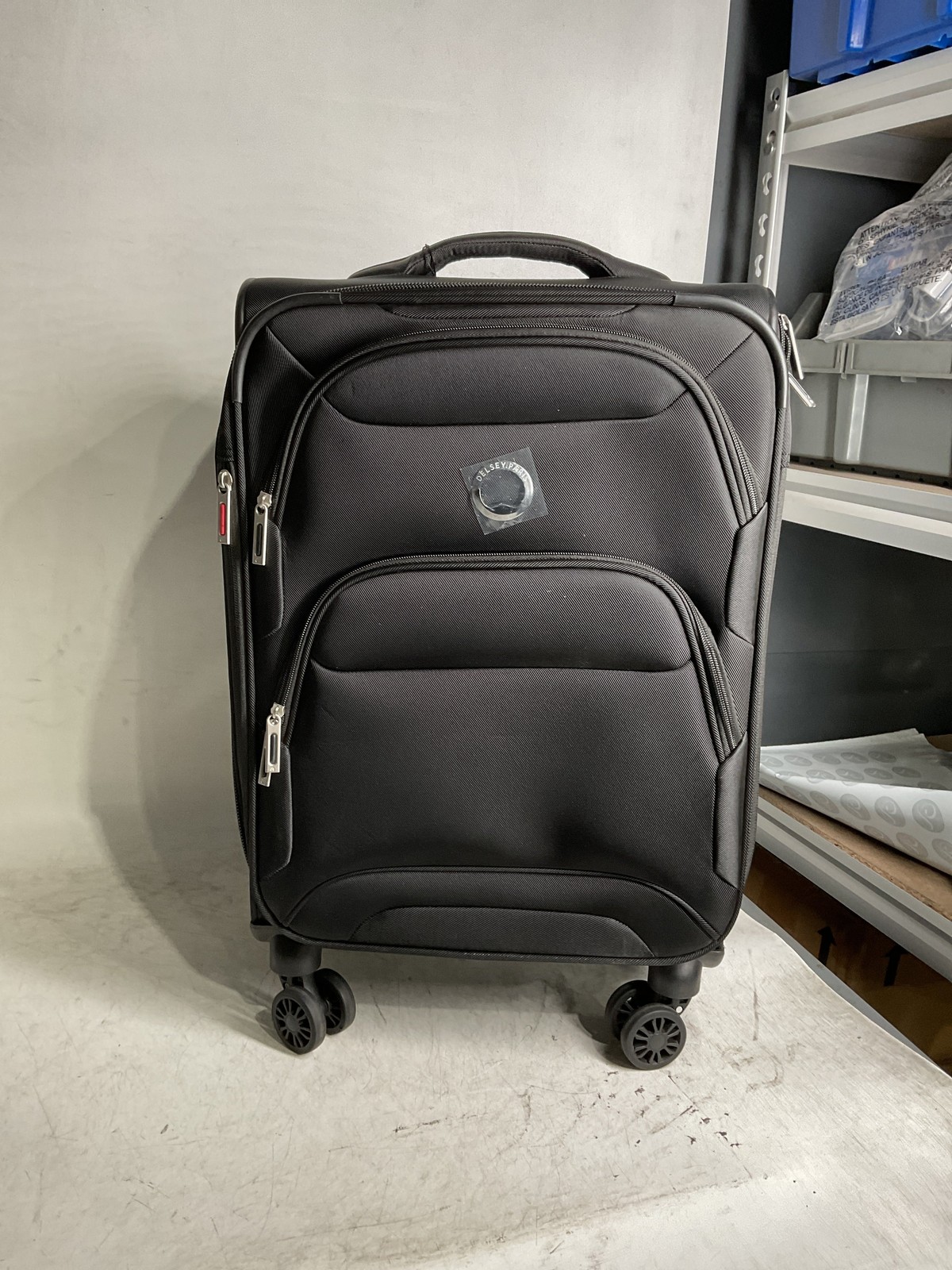 DELSEY Paris Sky Max 2.0 Softside Luggage with Spinner Wheels 21 Inch U4