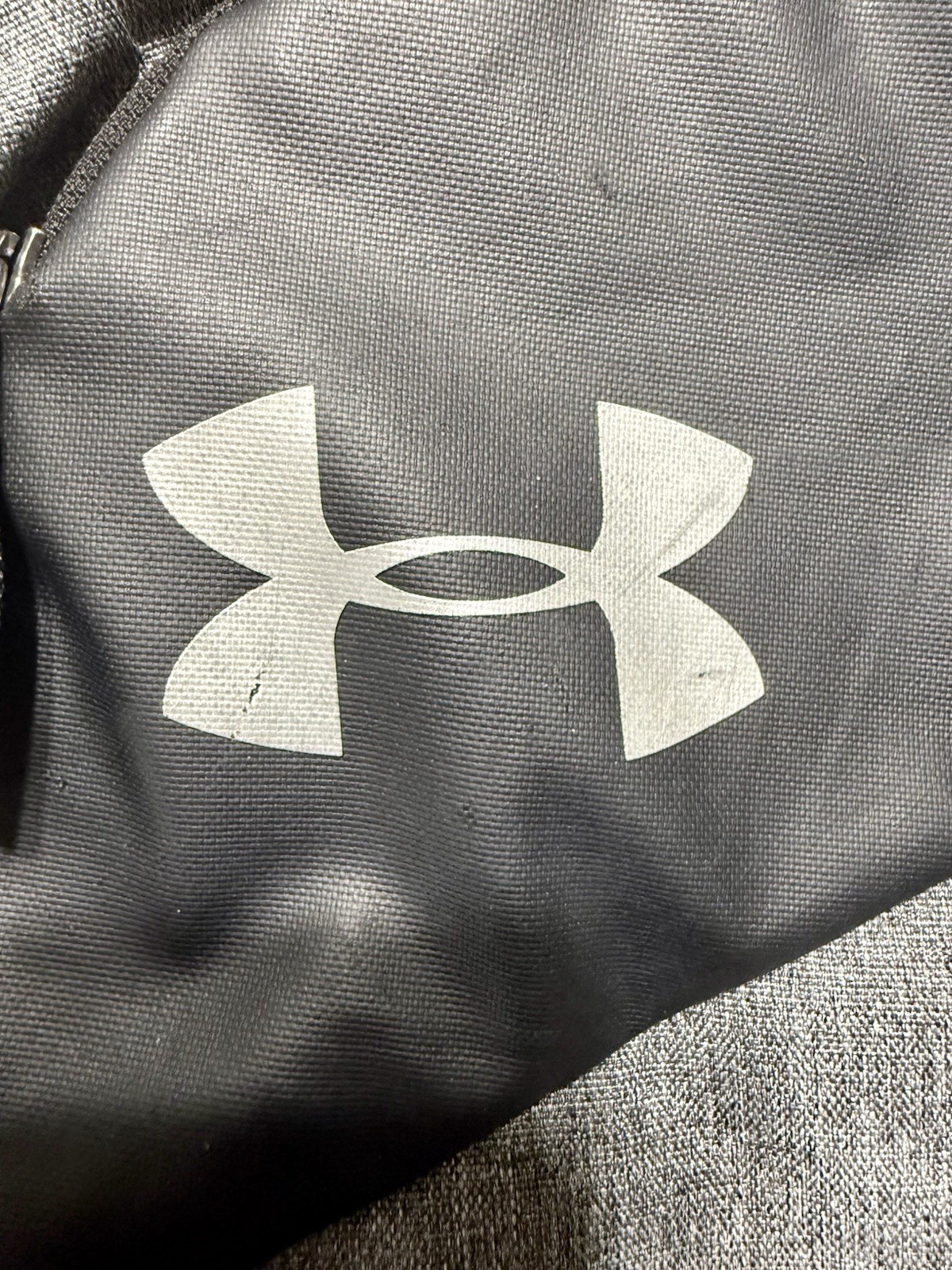 Mens Under Armour Hustle 4.0 Backpack – Gray/Black