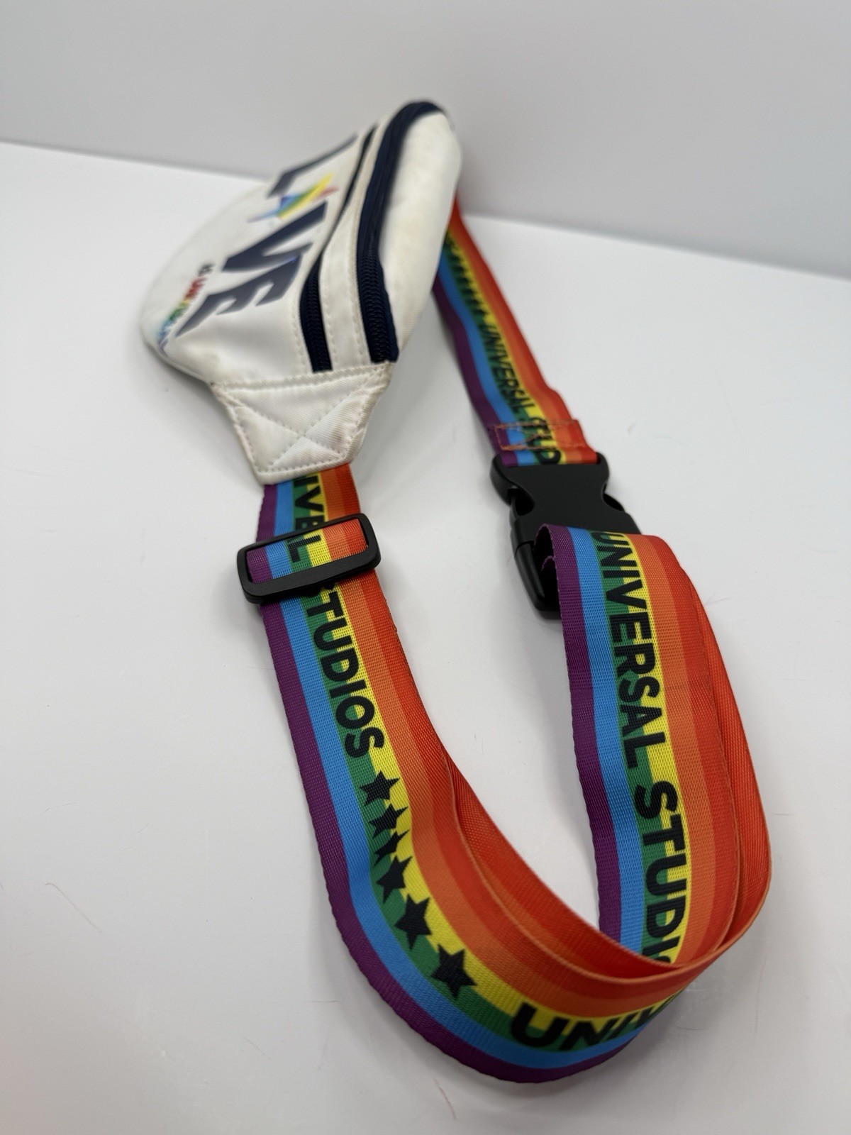 Universal Studios LOVE Pride Rainbow Waist Hip Fanny Pack Crossbody