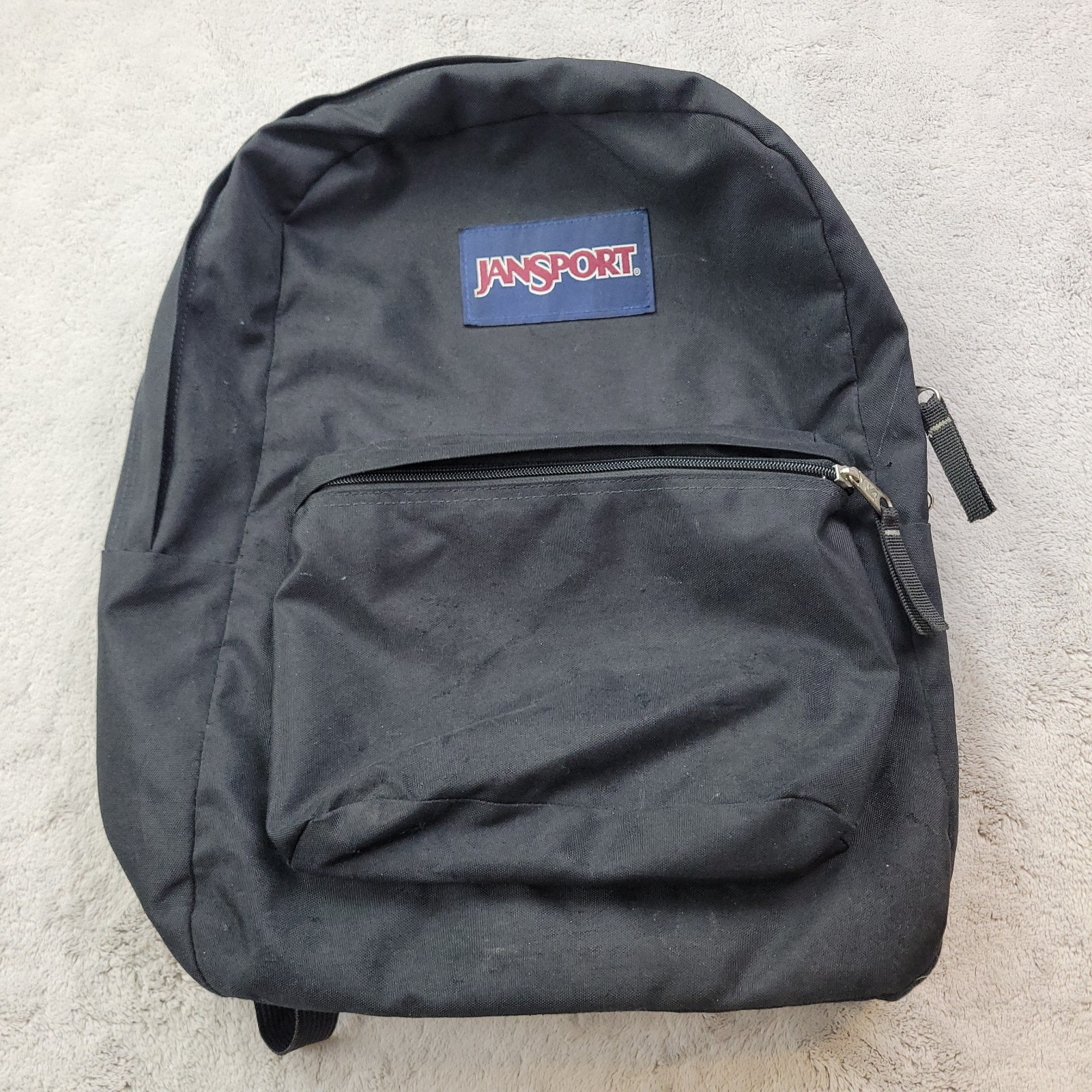 JanSport SuperBreak Backpack Black Classic Daypack School Bag T501