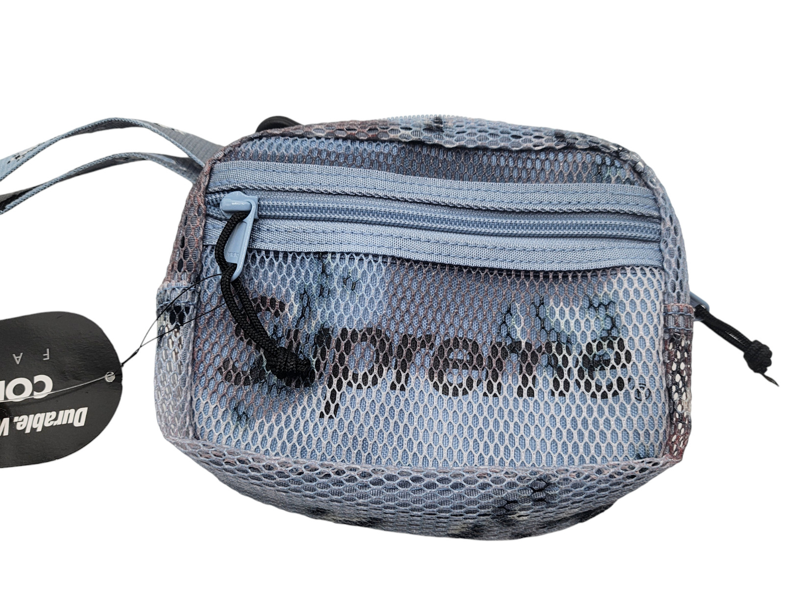 SS20 Supreme Small Shoulder Side bag Cordura mesh blue chocolate chip camo NEW