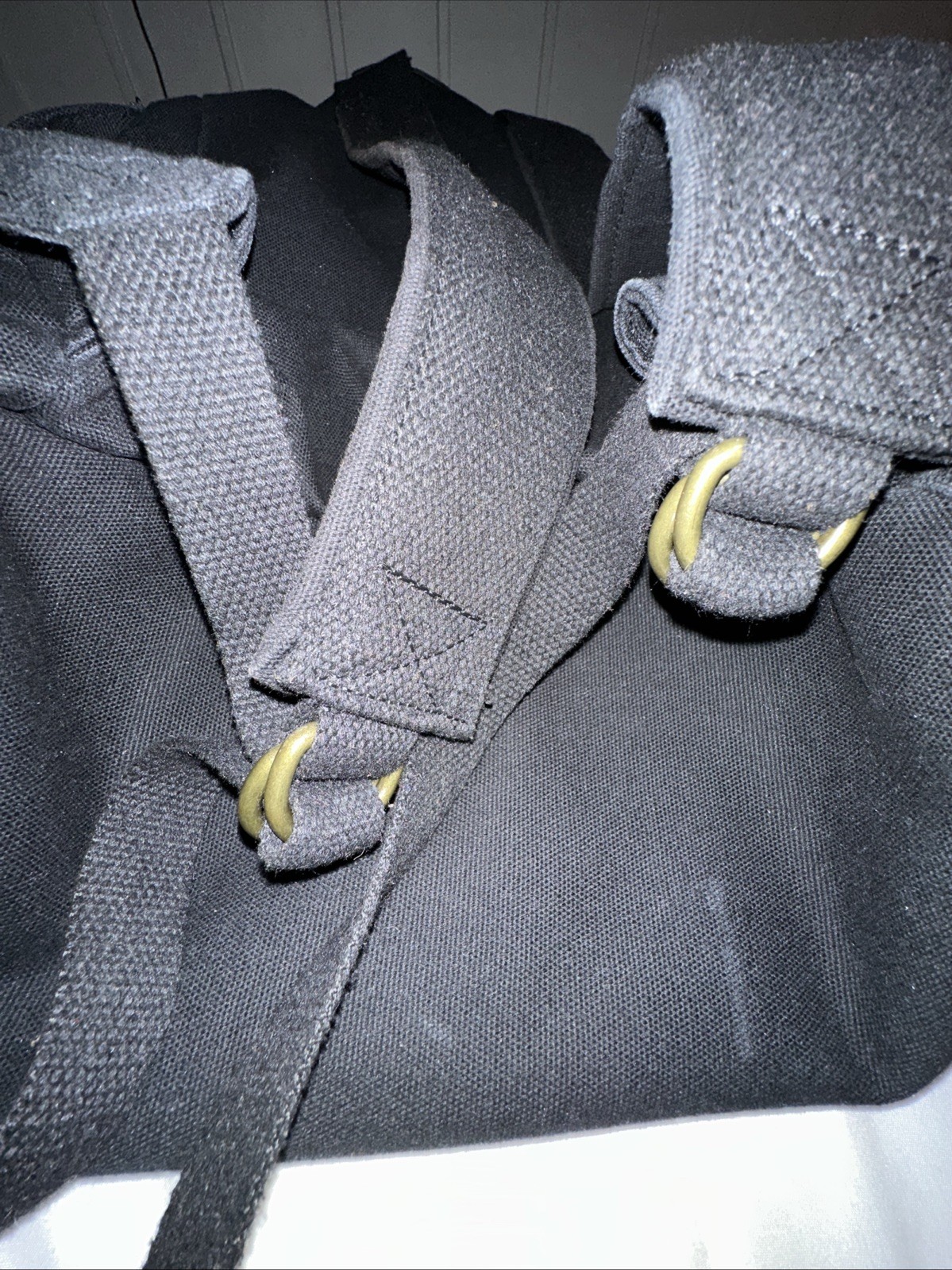 Canvas Backpack XL Black Retro