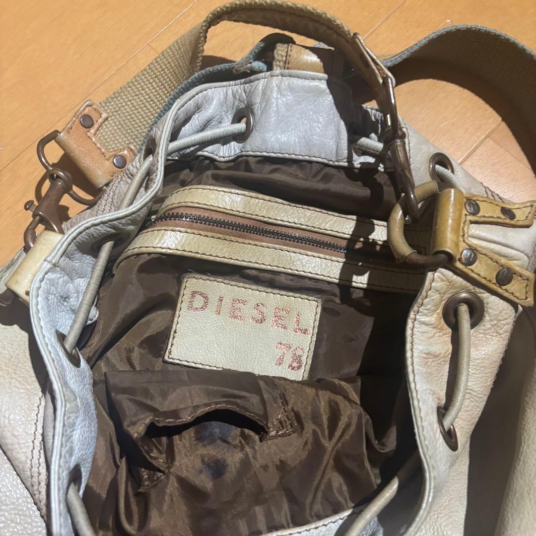 DIESEL diesel rucksack backpack leather archive y2k