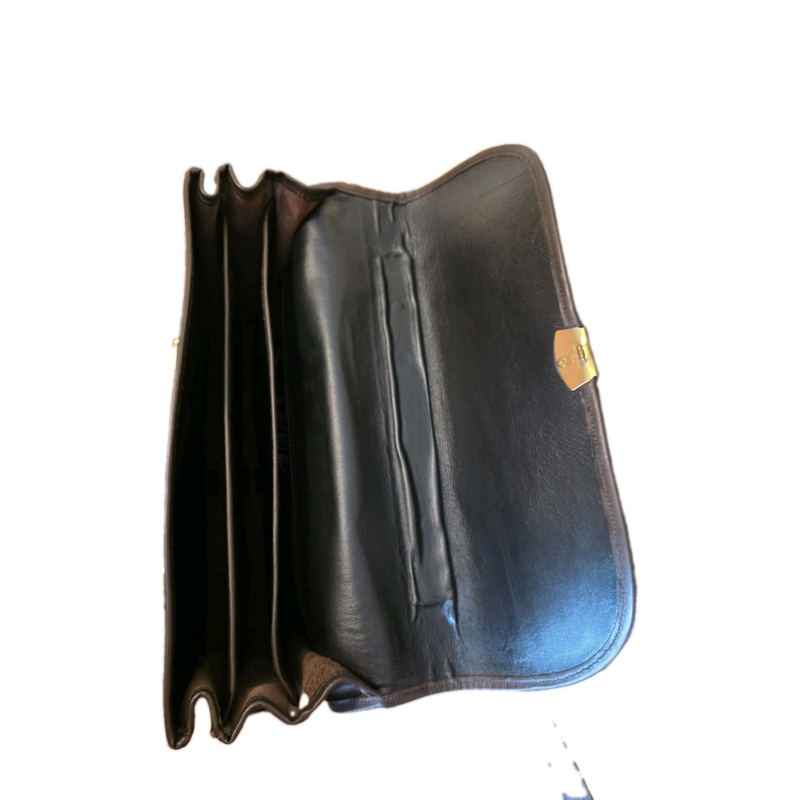 CUSTOM HIDE “1945 US ARMY” 3-Compartment / Leather Briefcase / Messenger Bag