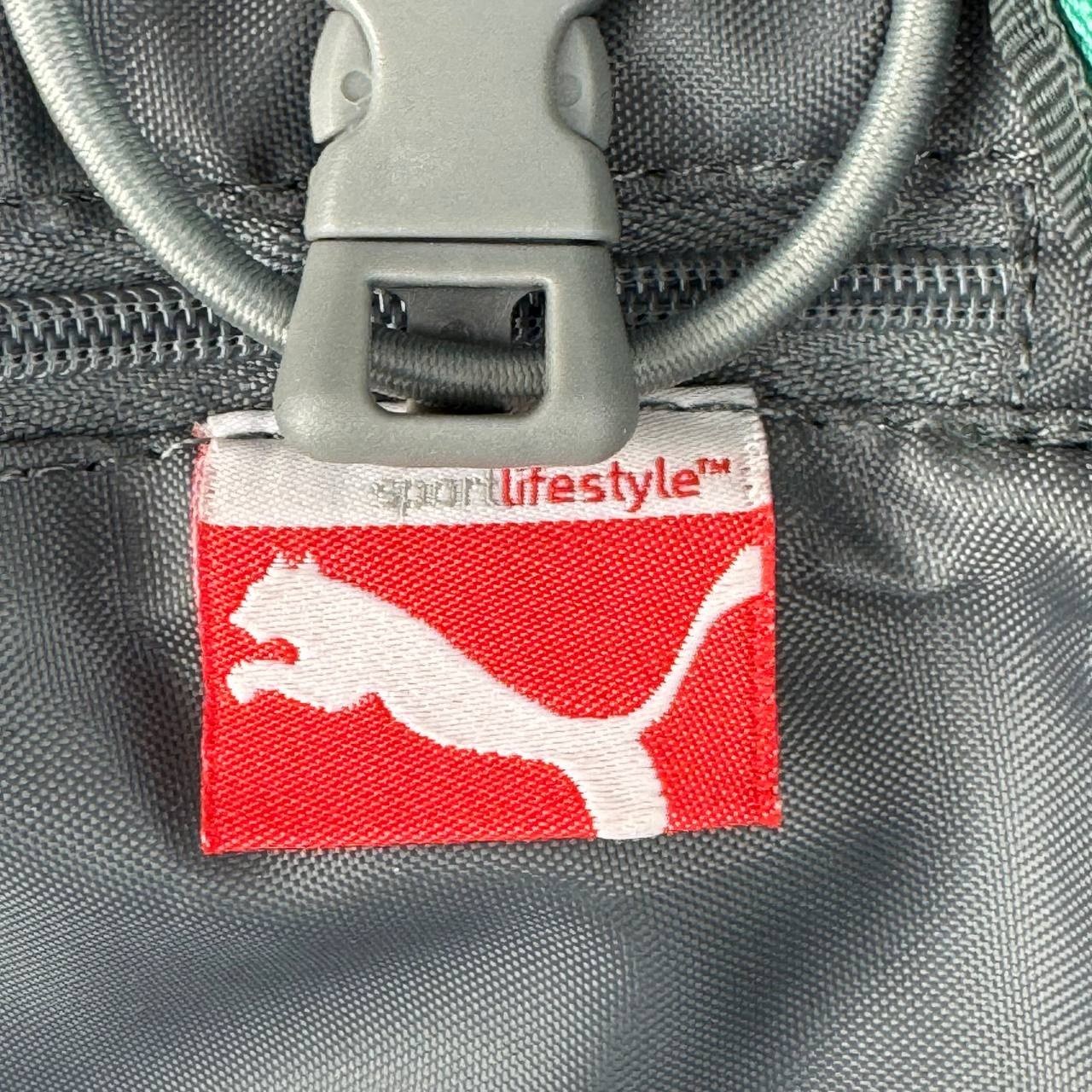 Puma Gray Mesh Backpack