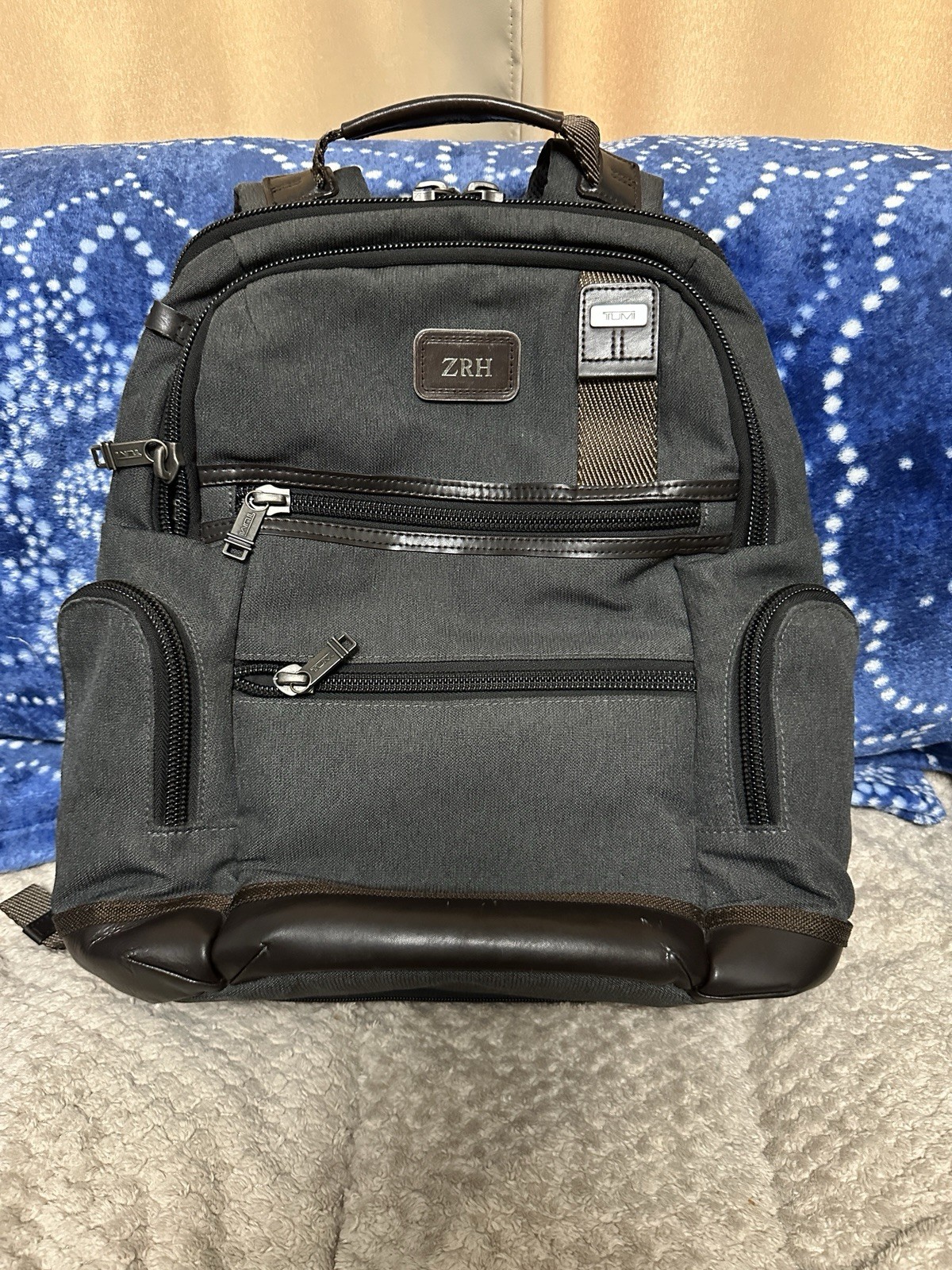 Tumi Alpha Bravo Knox Backpack Laptop Expandable 222681AT2