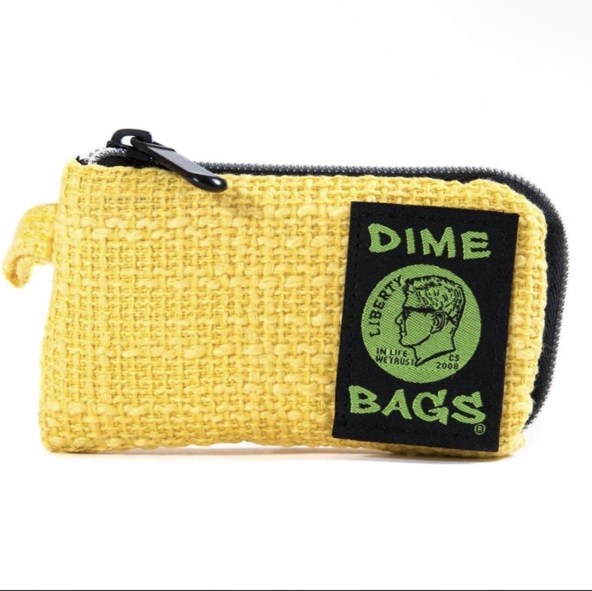 Dime Bags – 5” Yellow Padded Protective Smell Proof Pouch (NWT)