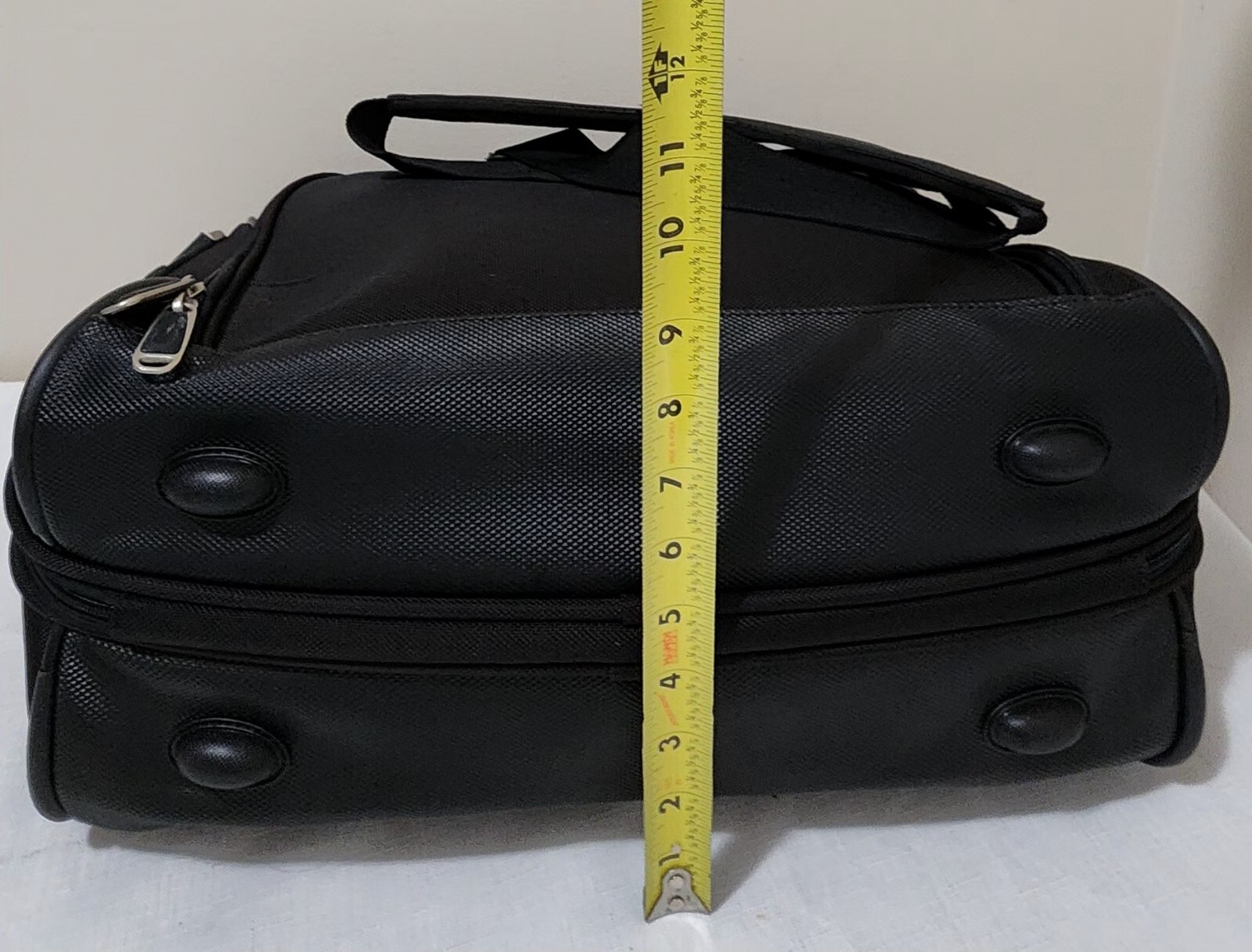 Samsonite Travel Black Laptop Briefcase MessengerBag,Fits 17” Polyethylene Vinly