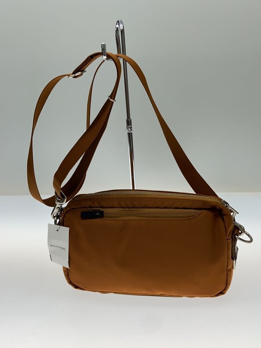 Authentic PORTER Nylon Shoulder Bag 15cm High 23cm Wide Camel Unisex
