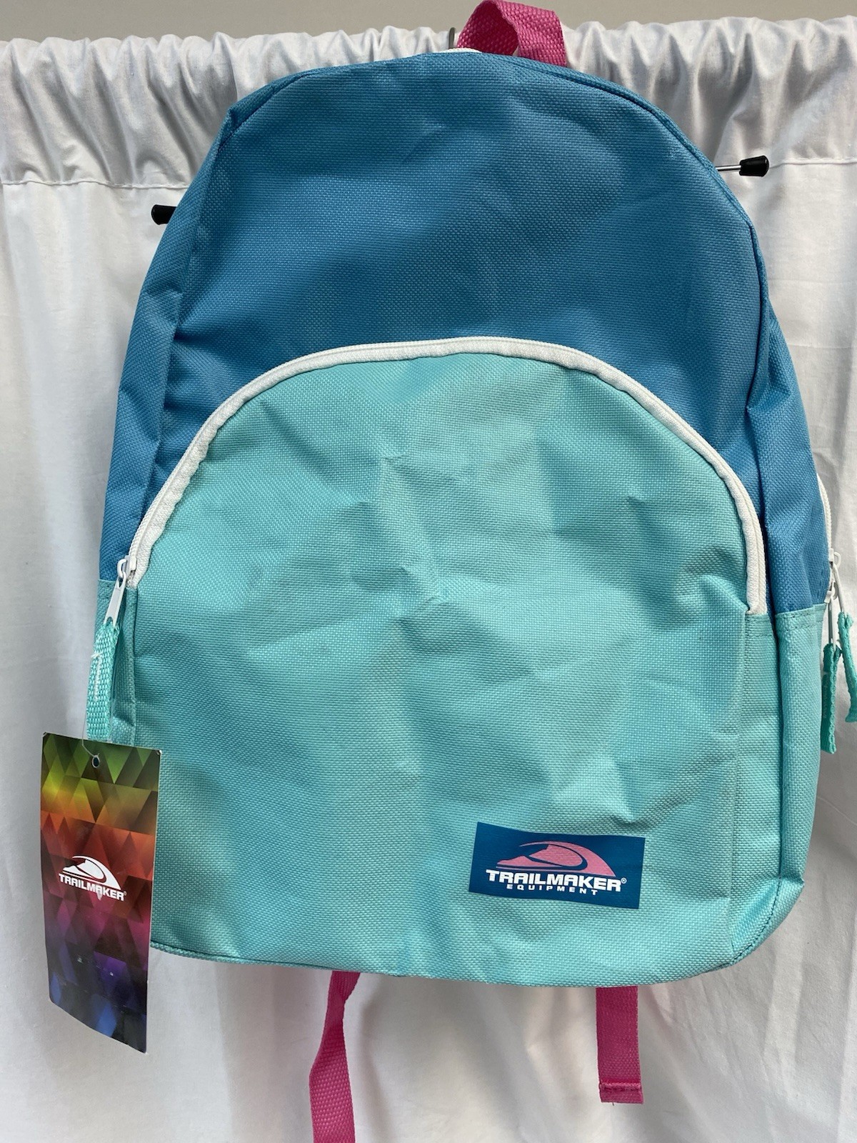 Trailmaker Classic Lightweight Backpack School Travel Blue NWT