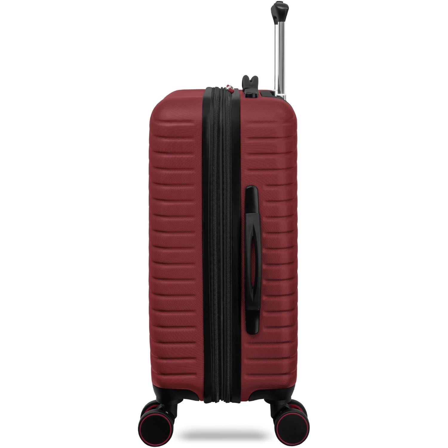 TOTAL TRAVELWARE Everest Expandable Hardsided Spinner Wine 20 Inch Carry On U2