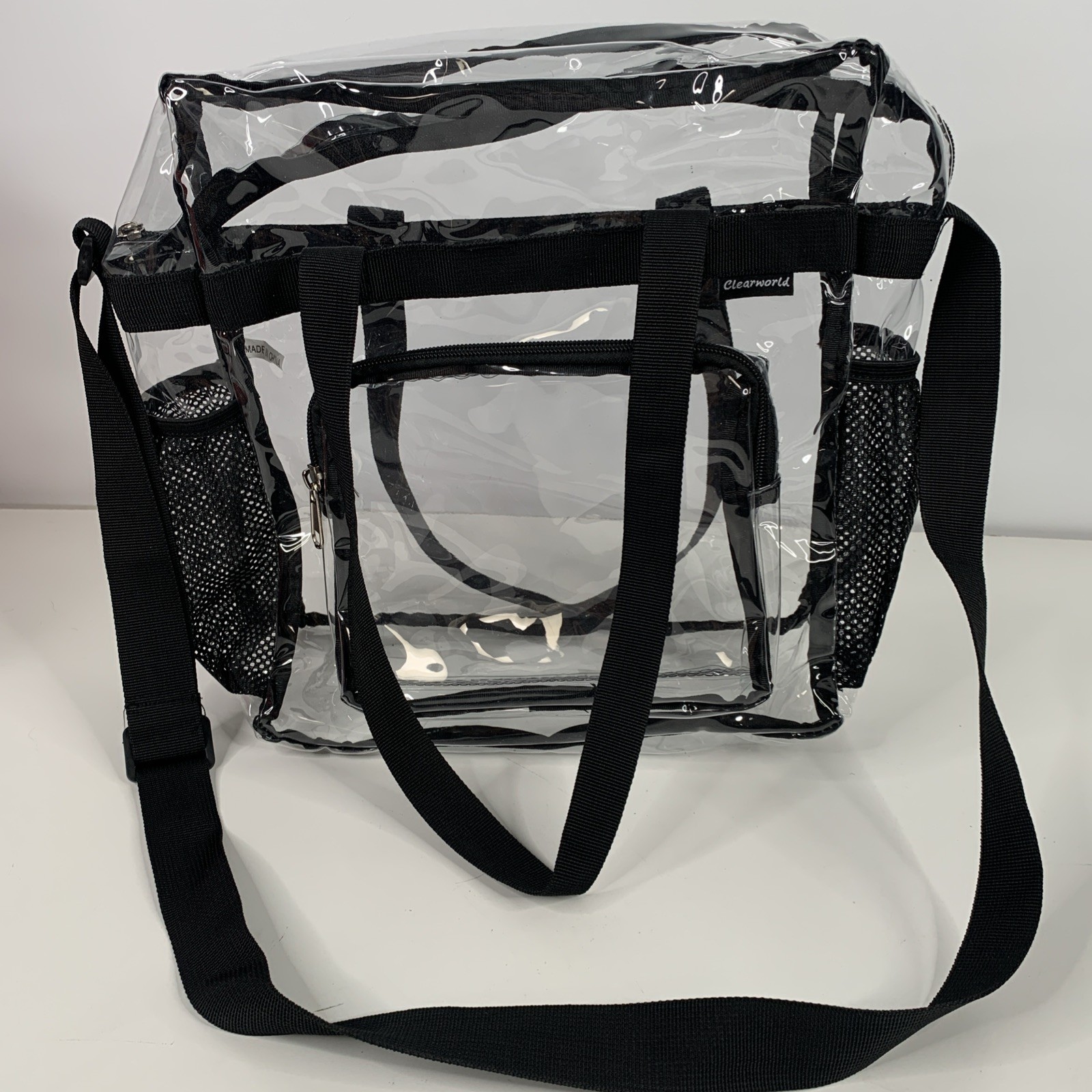 Clearworld Clear Backpack/ Tote Event Approved Great Condition Fast Shipping