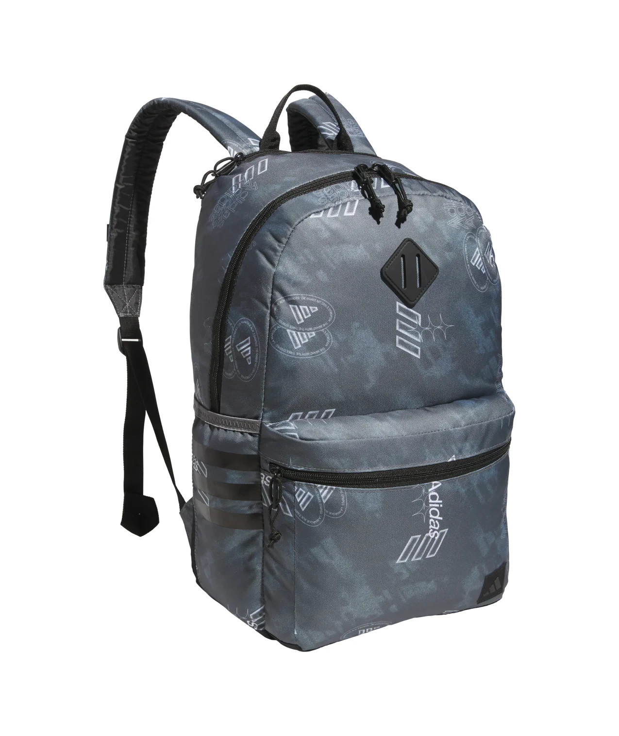 adidas Unisex Tech AOP Grey/Black Classic 3S 5 Laptop Backpack (JK3394) – NWT