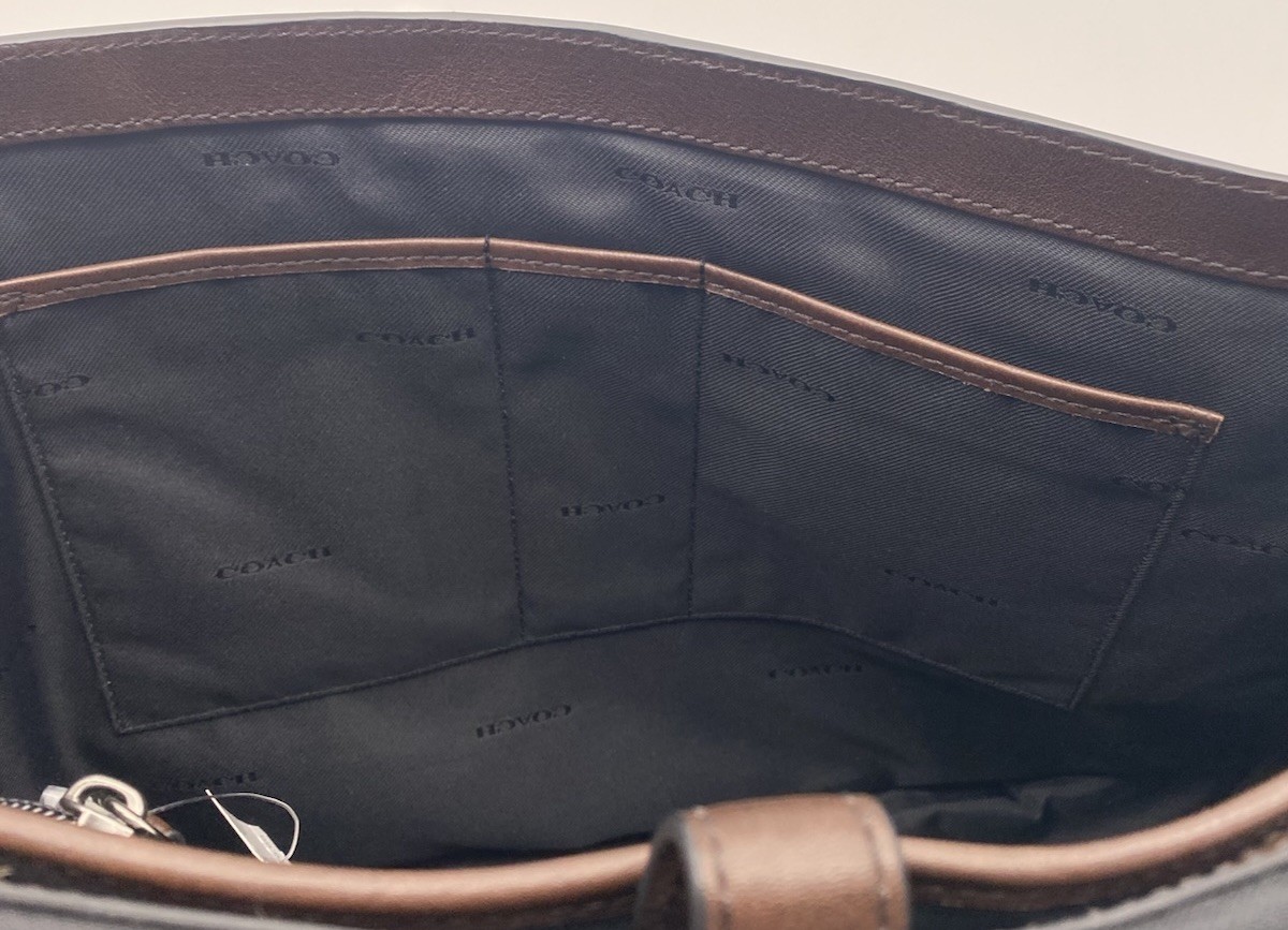 COACH Metropolitan Courier Messenger Bag Mahogany Leather 72061 NWT