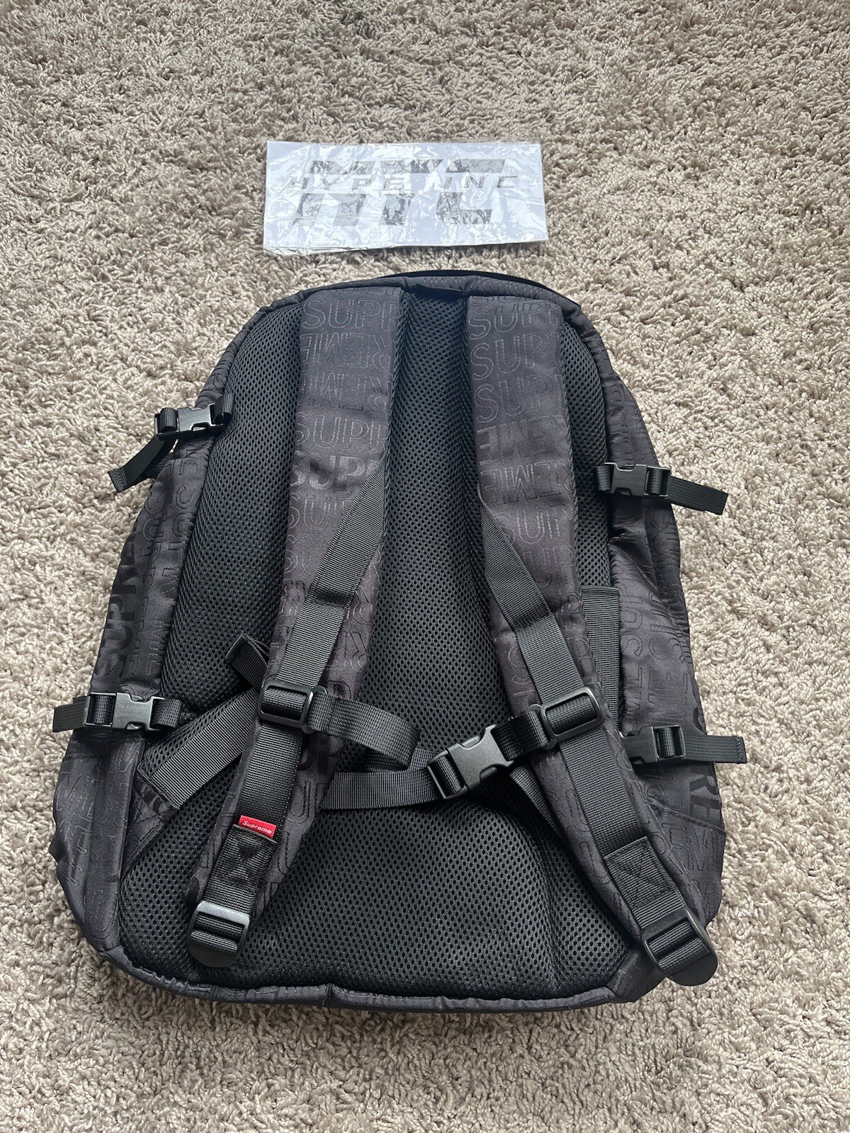 Supreme Backpack SS19 Black