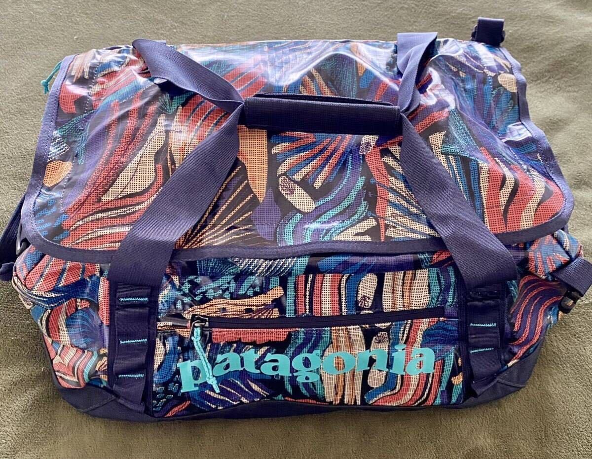 Patagonia Black Hole 40l Duffel bag Boston Joy Pitch Blue JAPAN USED FS