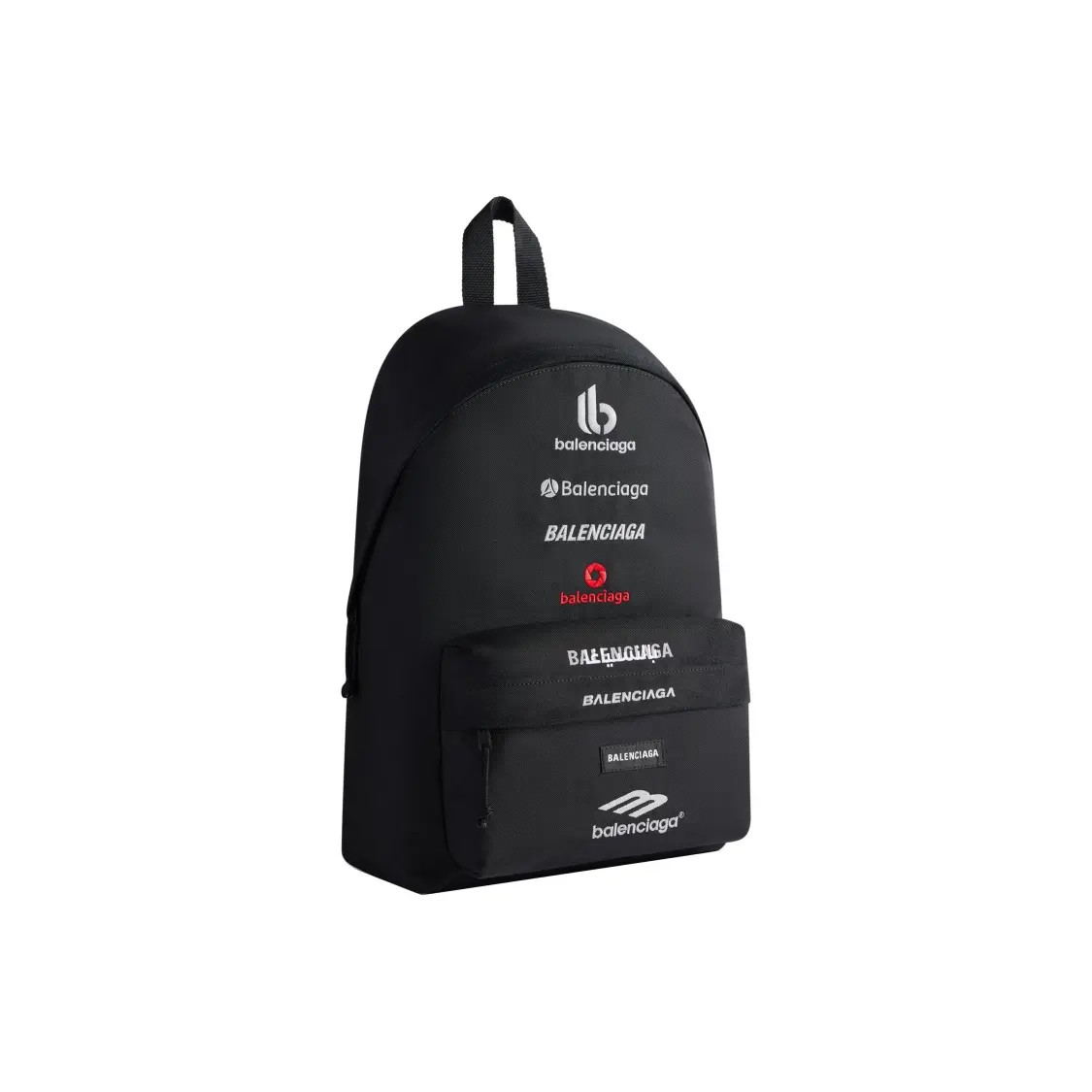 Balenciaga Explorer Recycled Nylon Backpack Men’s Black 13.7×7.7×18.5 in