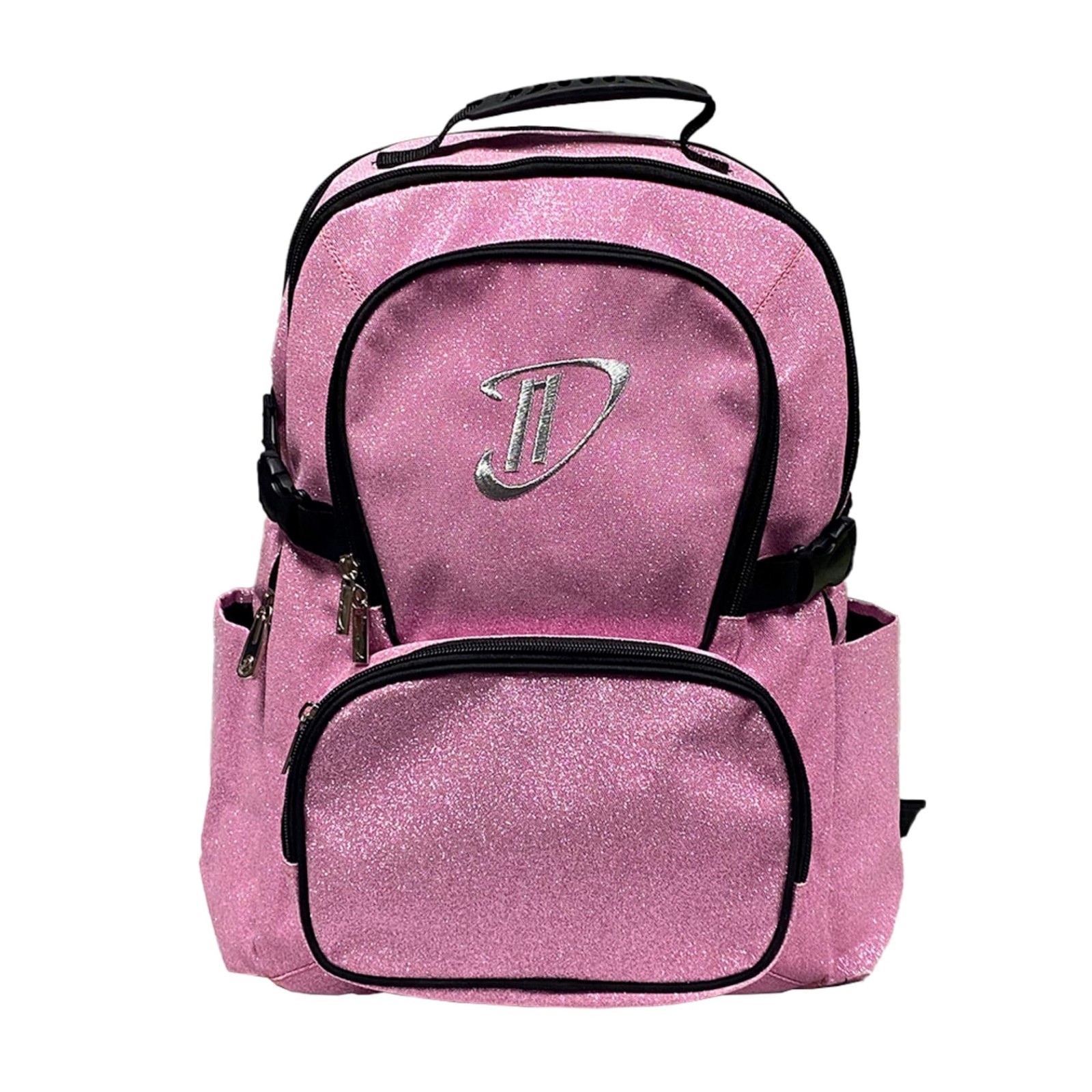 Pink Backpack for Women & Kids, Small Travel Bag, Water-Resistant, 17.5″x14″