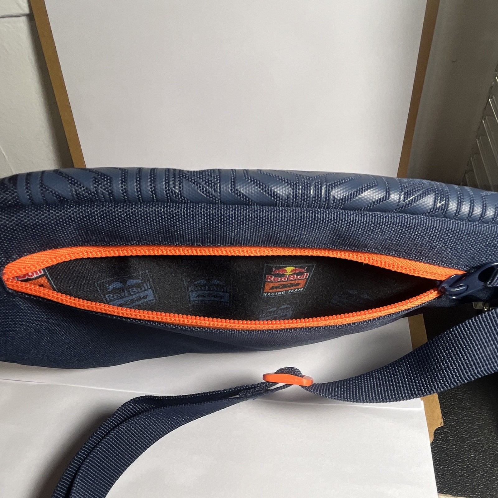 Red Bull KTM Racing Team Carve Bum Bag Fanny Pack Waist Sling Blue Orange Moto