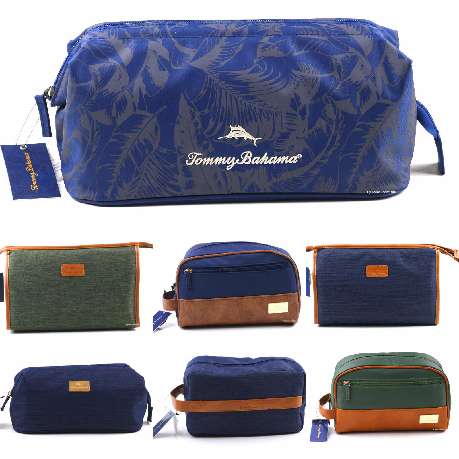 Tommy Bahama Toiletry Bag Travel Cosmetic Bag Pouch Bag