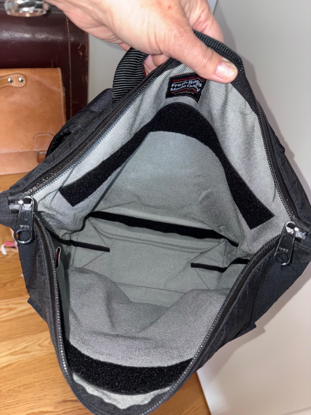 Custom Rickshaw Bagworks Velo Backpack Medium, padded straps