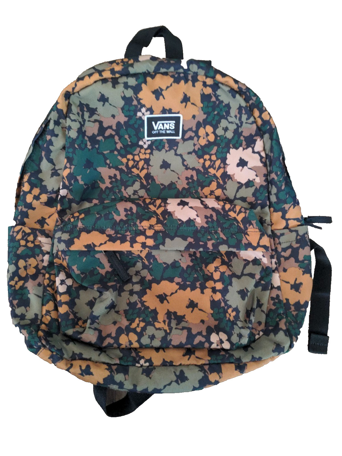 VANS Old Skool Backpack School Bag Pop Art Flower Camouflage