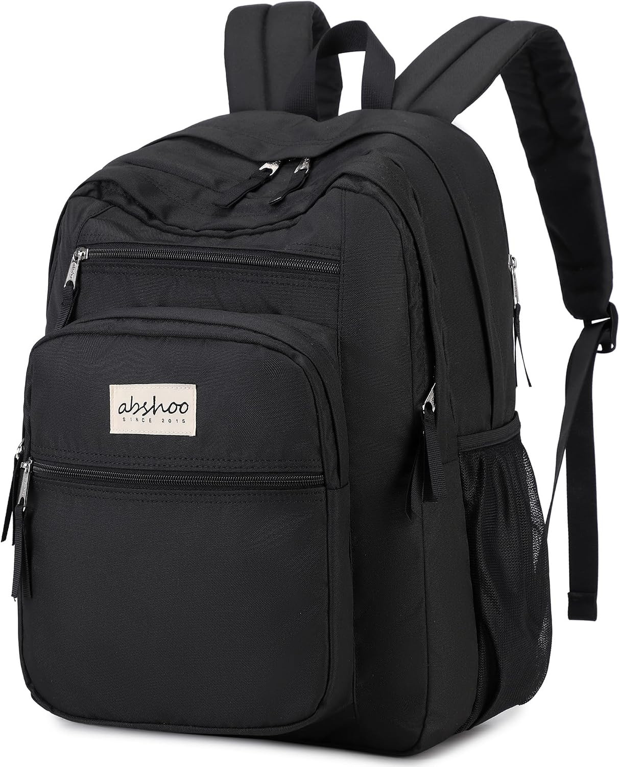 34L Large Backpack for School Water Resistant Women Men Bookbag for College, Mid