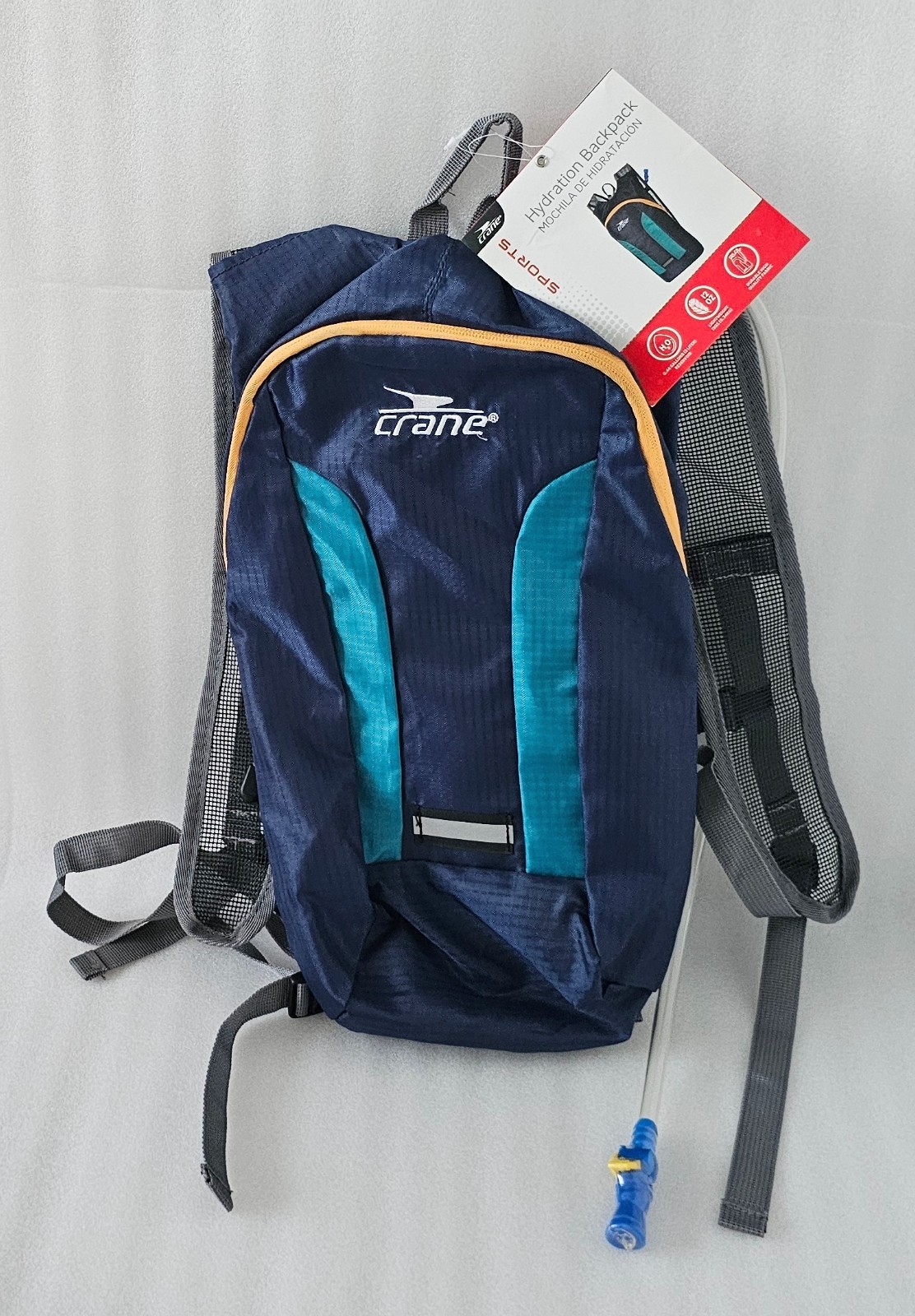 Crane Sports Hydration Backpack Hiking Biking Climbing Outdoor New with Tags
