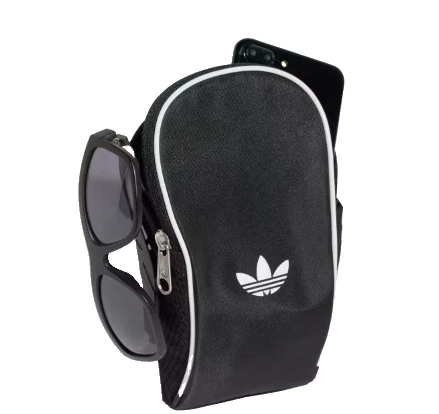 Adidas Adicolor Small Sling Bag – Crossbody With Adjustable Strap Zipper Pocket