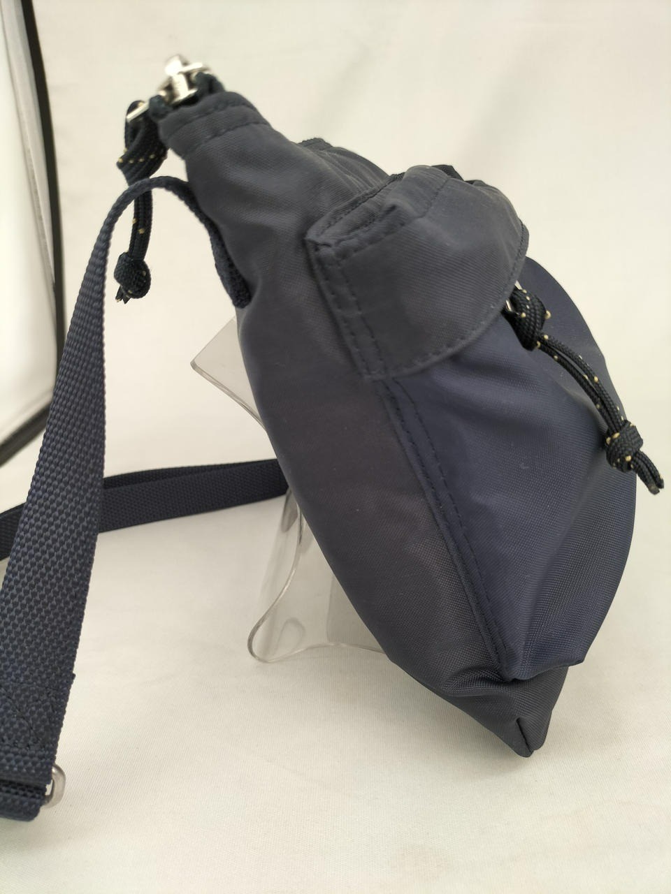 PORTER FORCE SHOULDER BAG 855-05458 Navy W26×H20cm Very Good Japan Used JP t56