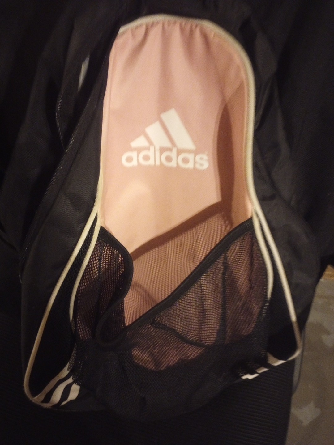 Adidas Sling Backpack Pink Load Spring Crossbody Shoulder Strap Nice Large bag