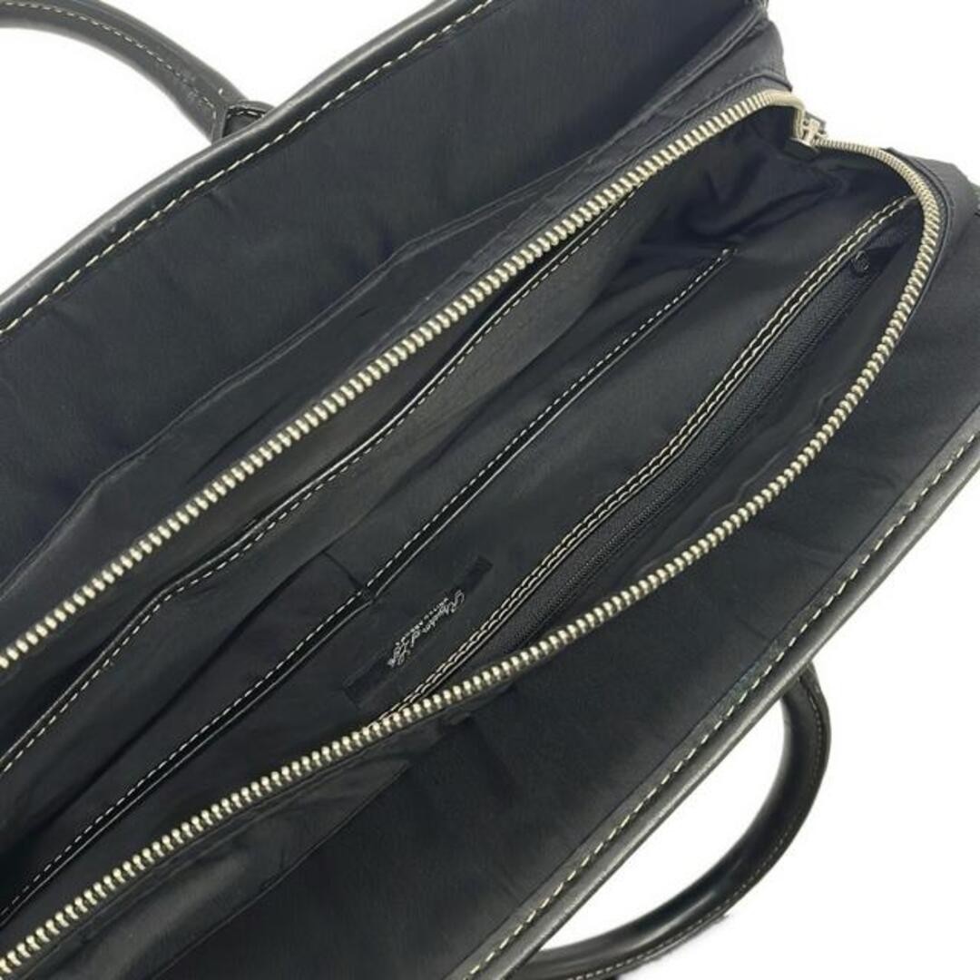 United Arrows Business Bag – Black No Lock Leather