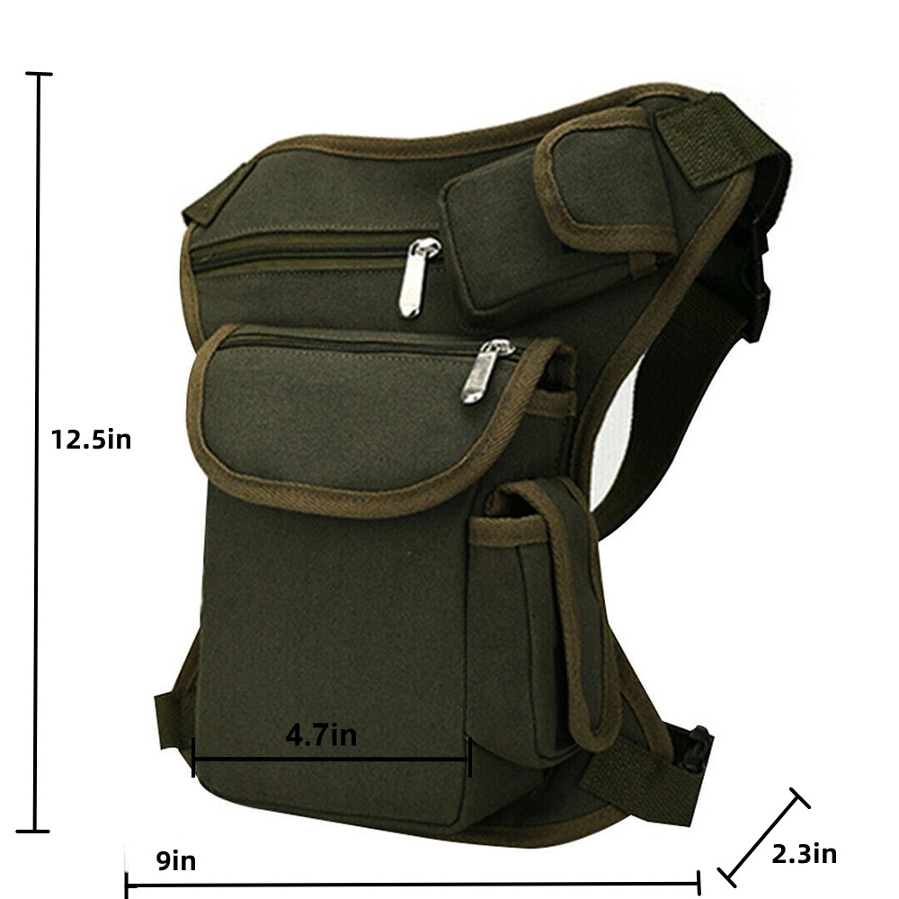 Tactical Drop Leg Bag Thigh Pack For Outdoor, Motorcycle and Hiking,Waist Packs
