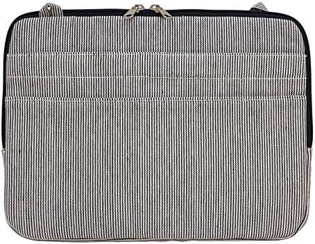 Delfonics Inner Carrying Hickory Stripe B5 Pouch Case Bag in Bag Zipper Case