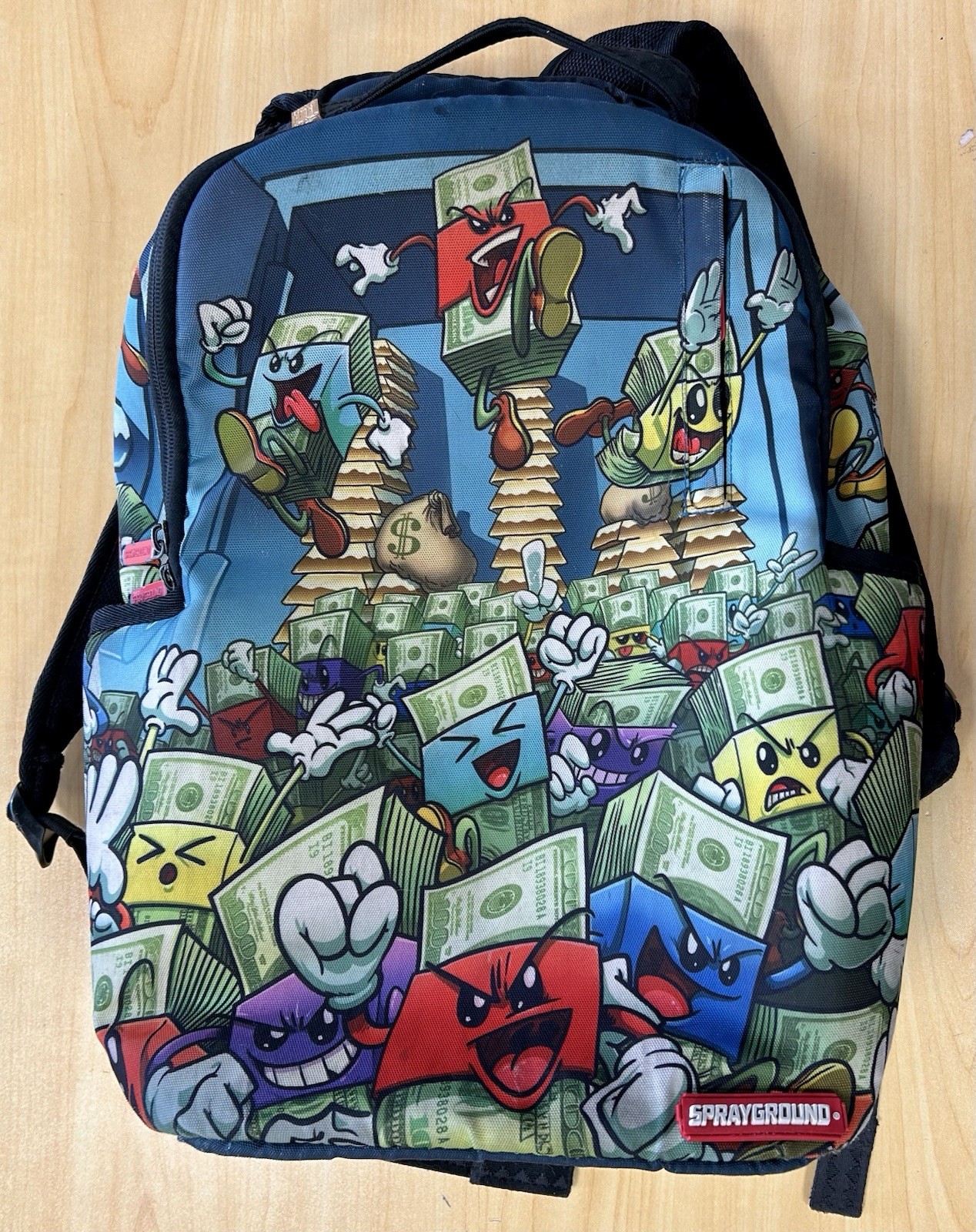 Sprayground Money Boys The Break Out Limited Edition Backpack – SEND OFFER
