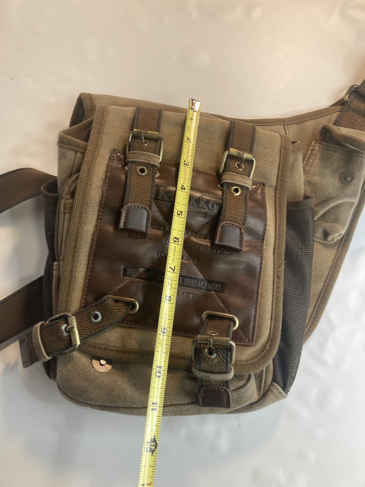 Kaukko Simple Casual Message Bag Western U.s. Cattle Subpackages READ Desc