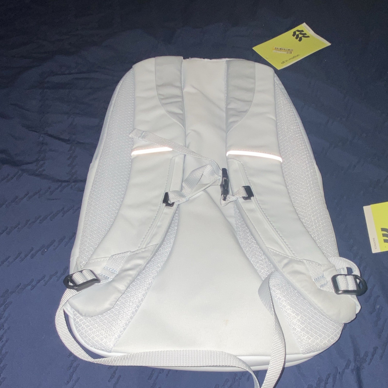 All in motion light Blue Backpack Zip Closure Reflective Adjustable Straps