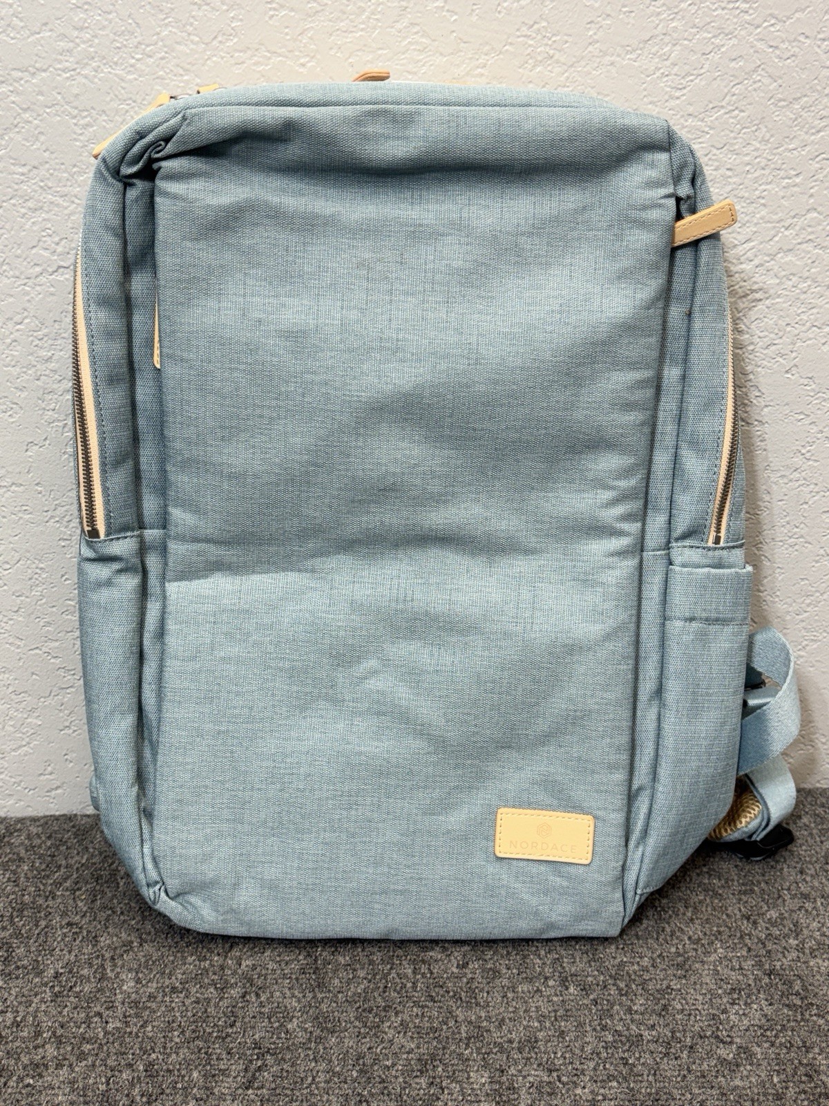 Nordace Siena Smart Backpack Aqua 19L 15.6″ Daily Commuter USB Charging Port