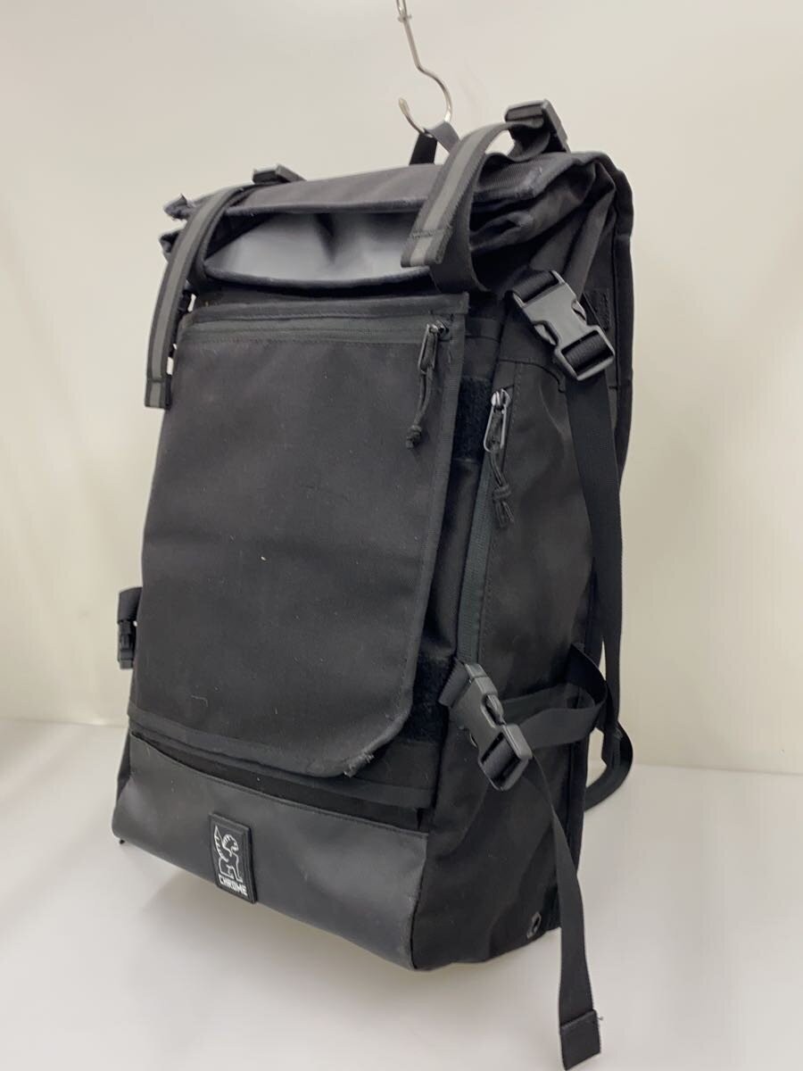 CHROME BARRAGE SESSION BACKPACK Nylon Backpack, Black (Solid Color)